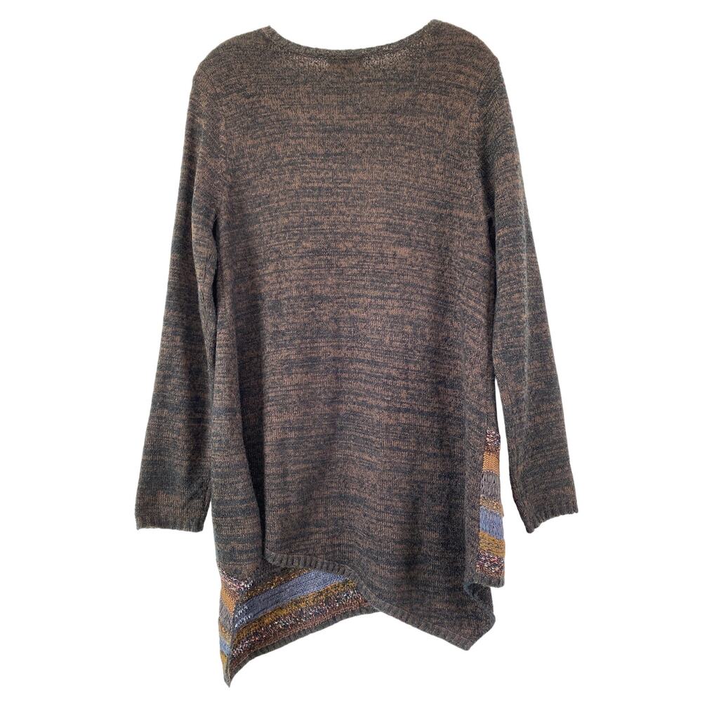 Soft Surrounding Raku Chestnut Stripe Tunic Sweat… - image 7